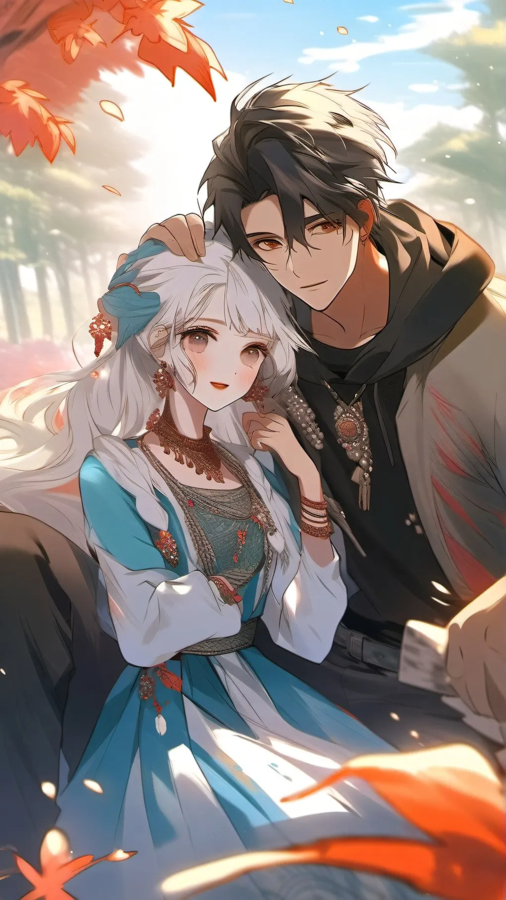 ai character: Jackson&Ellie background