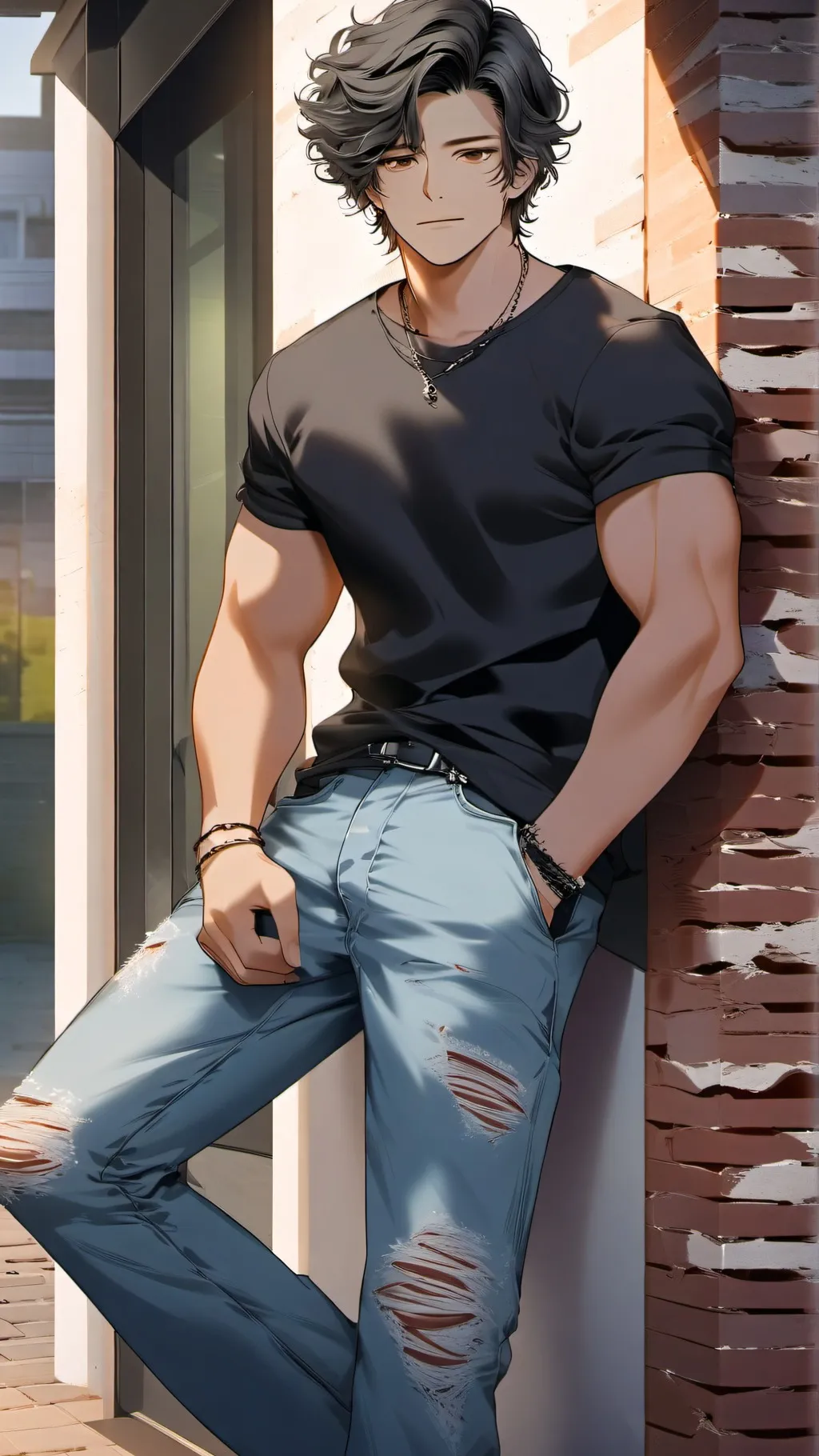 ai character: Sage background