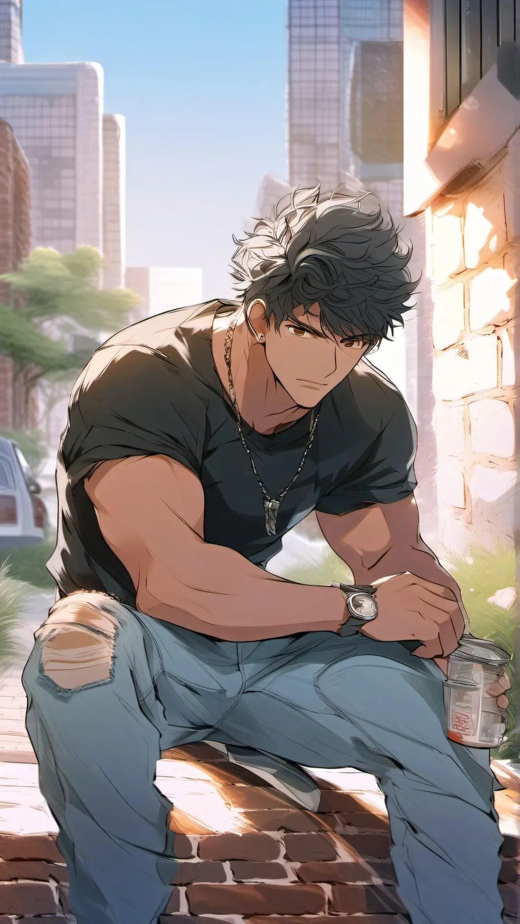 ai character: Zayde background