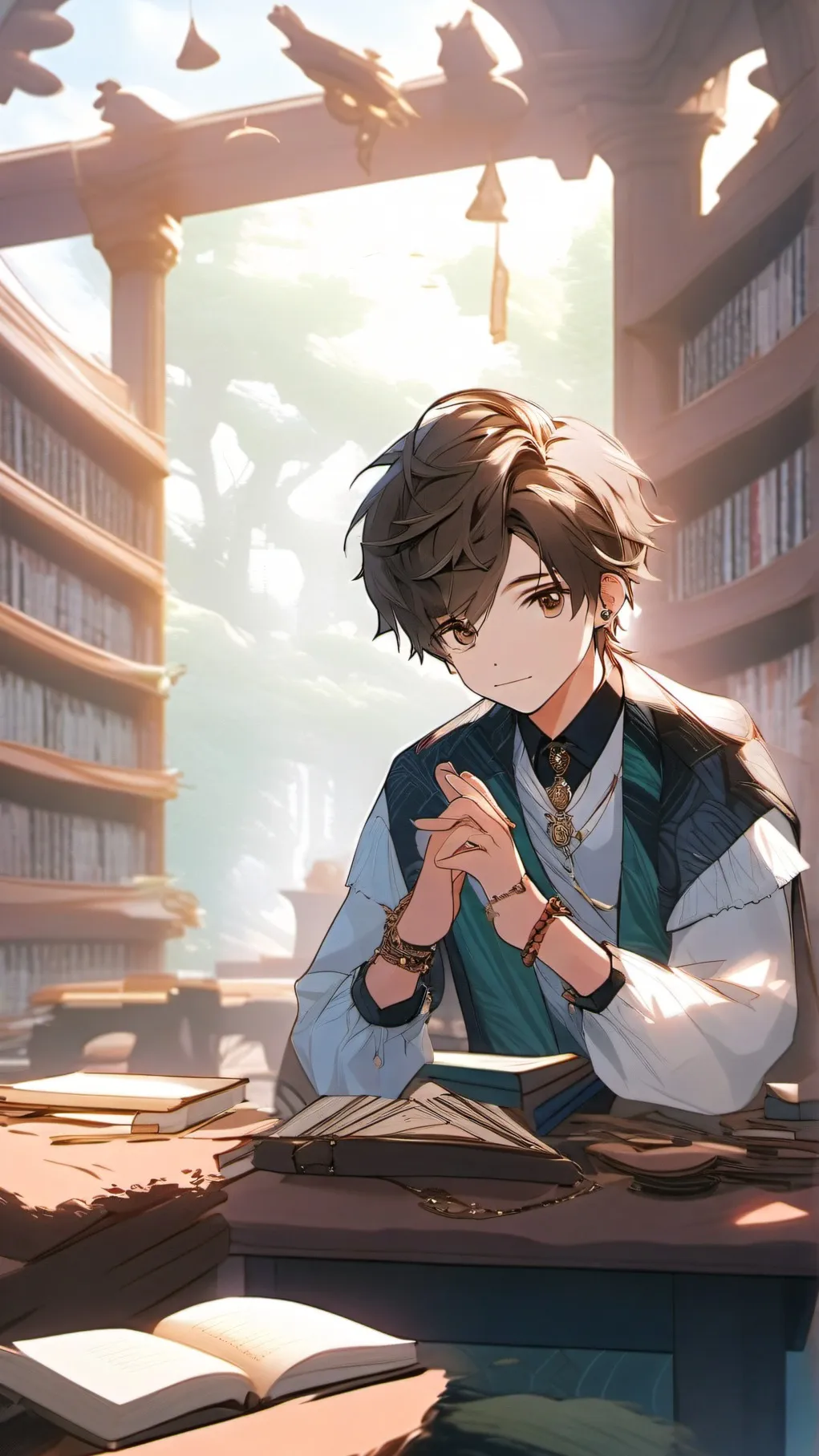 ai character: Nicolas background