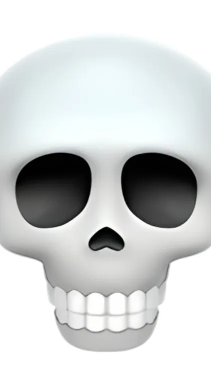 ai character: Skull background