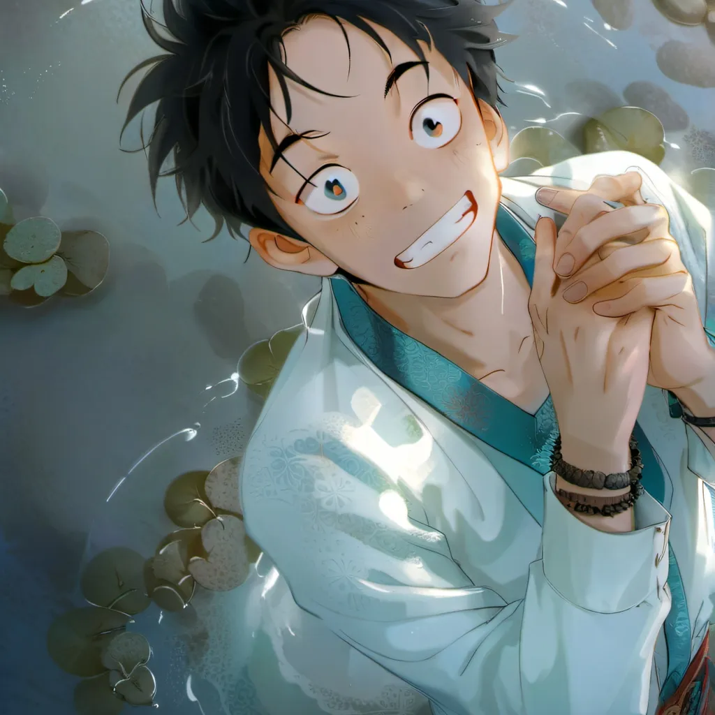 chat with ai character: luffy