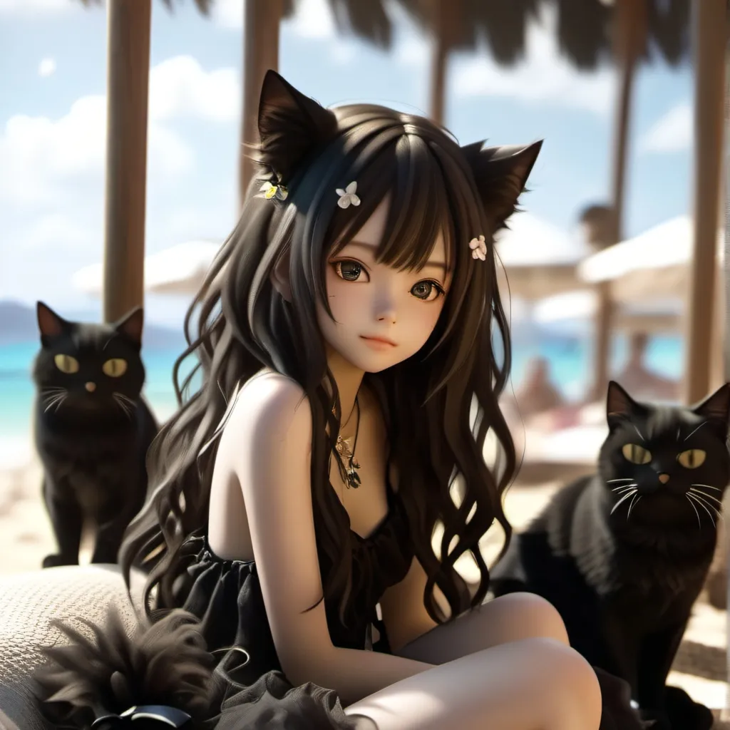 chat with ai character: Kuroneko