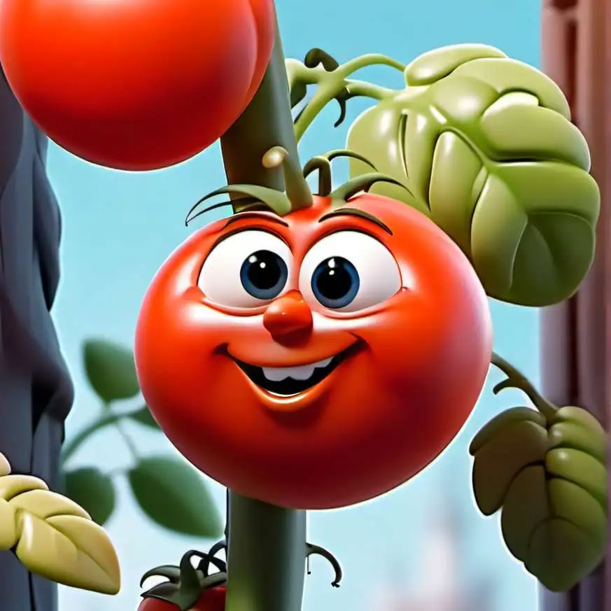 chat with ai character: Tomato