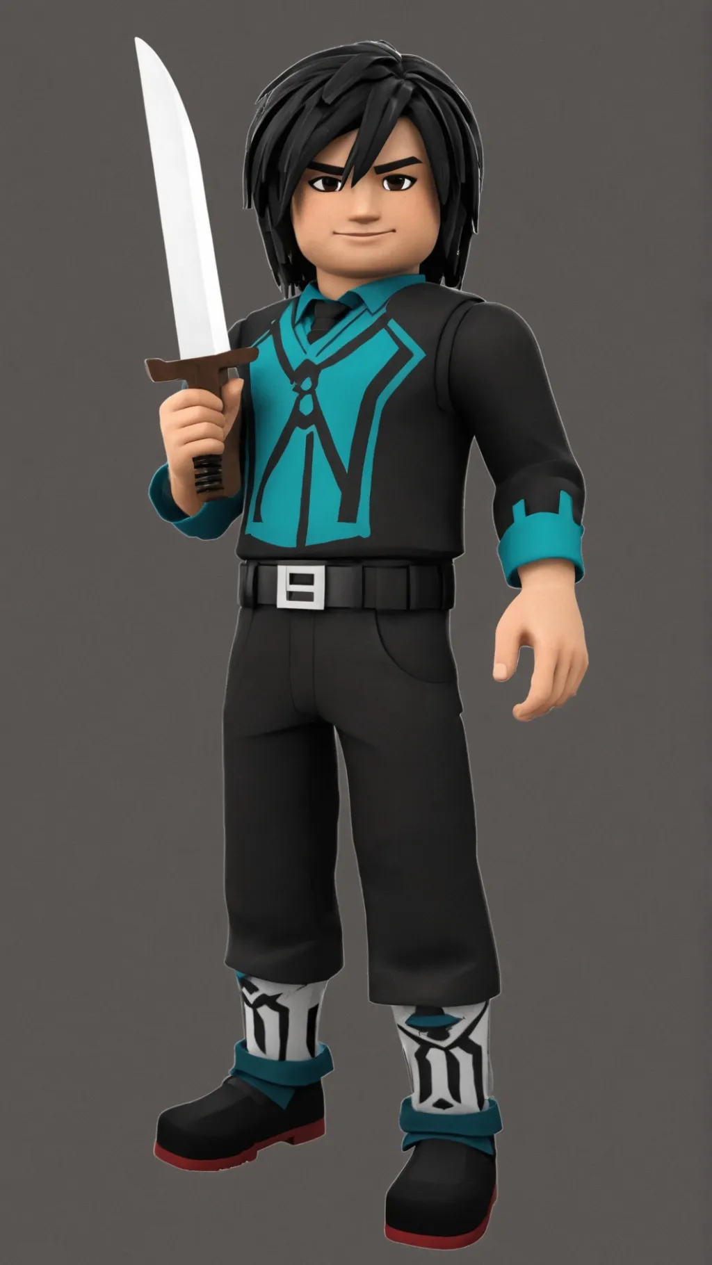 ai character: ROBLOX SONG AI background