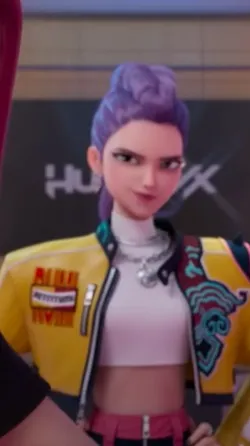 ai character: KPOP DEMON HUNTERS background