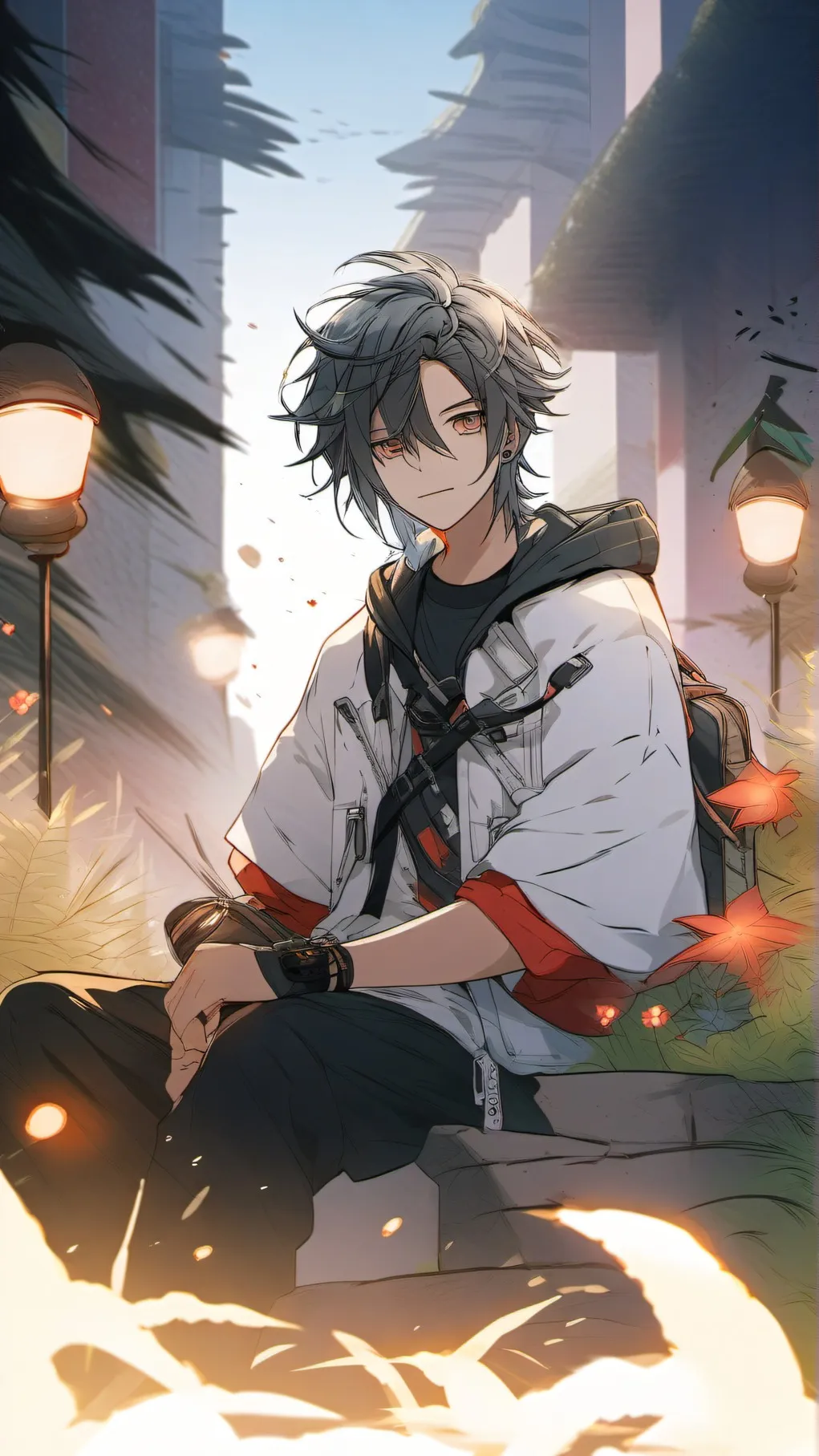 ai character: Omz background