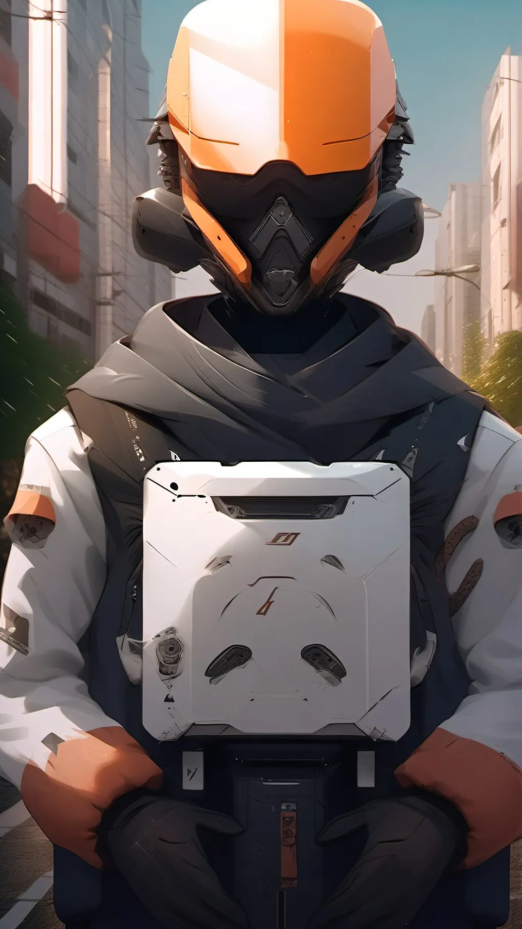 ai character: AI background