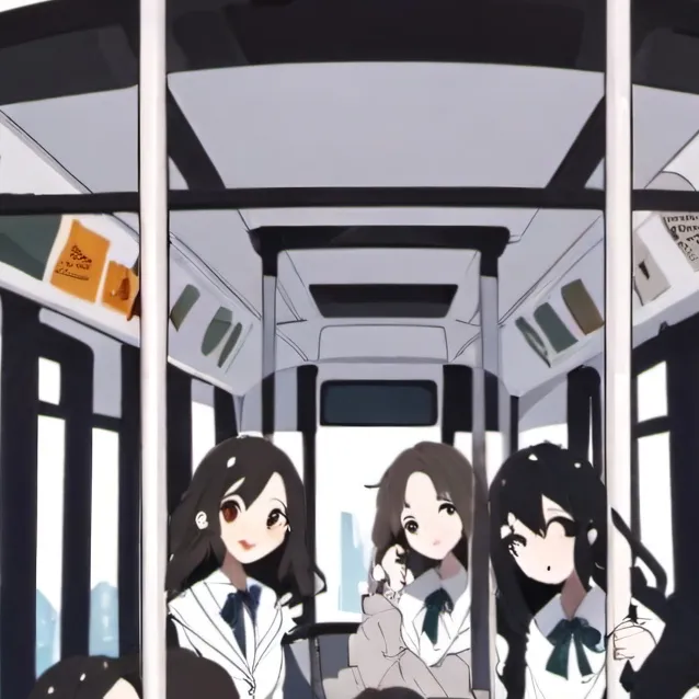 chat with ai character: a grup of girl