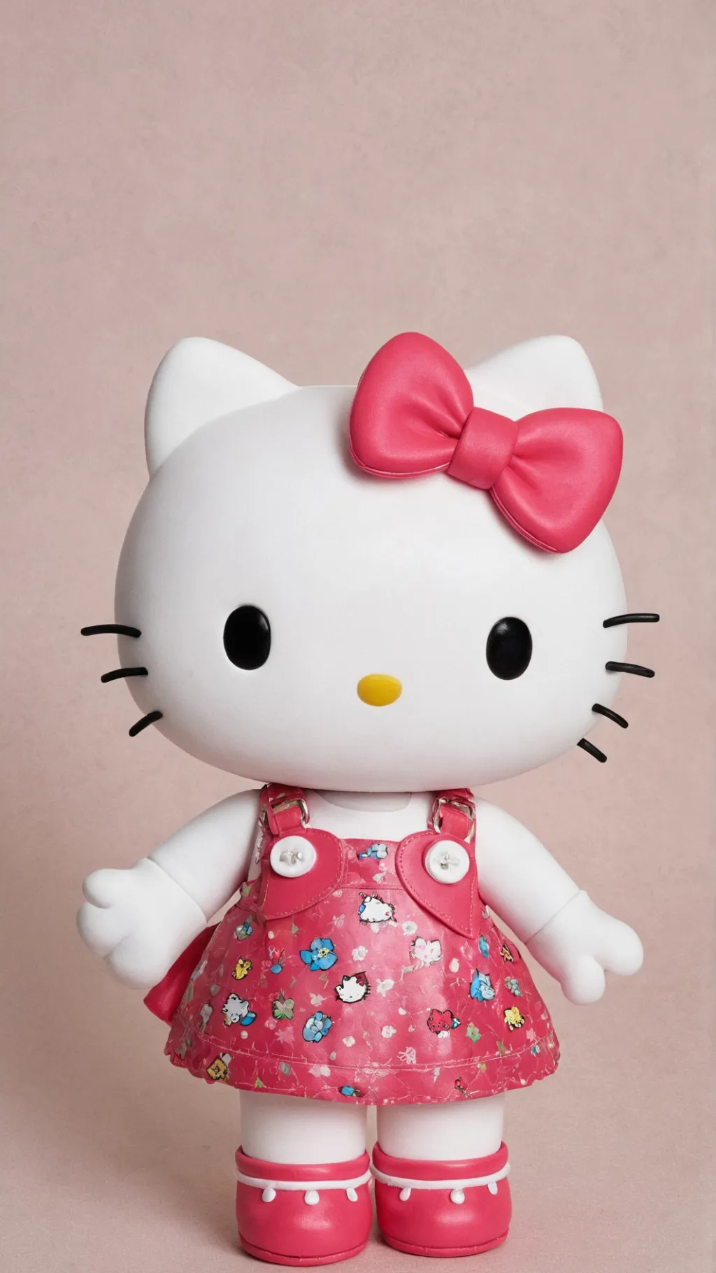 ai character: smilling critters background