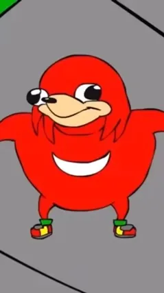 ai character: Ugandan Knuckles background