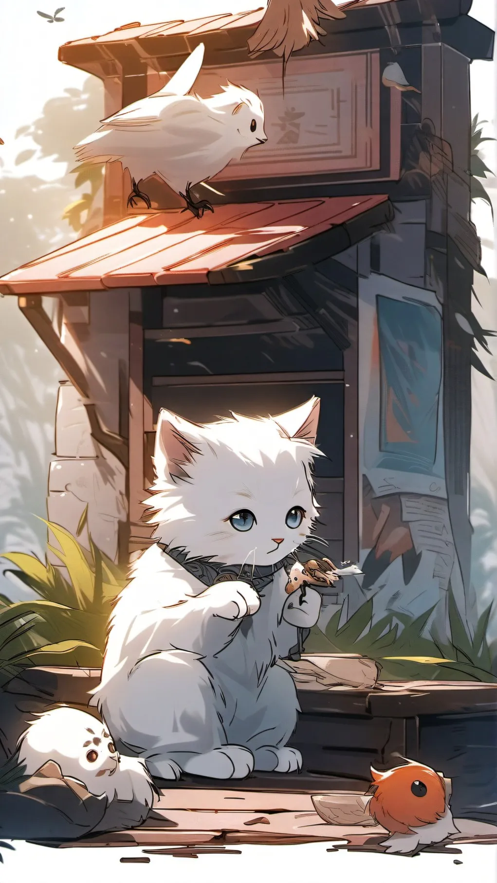 ai character: chirpy background