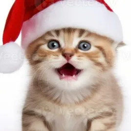 chat with ai character: Santa cat