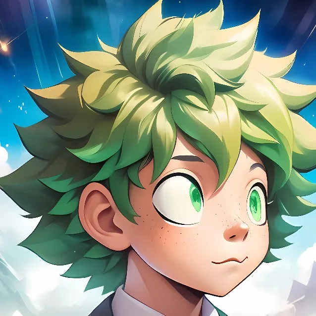 chat with ai character: Deku Meets You