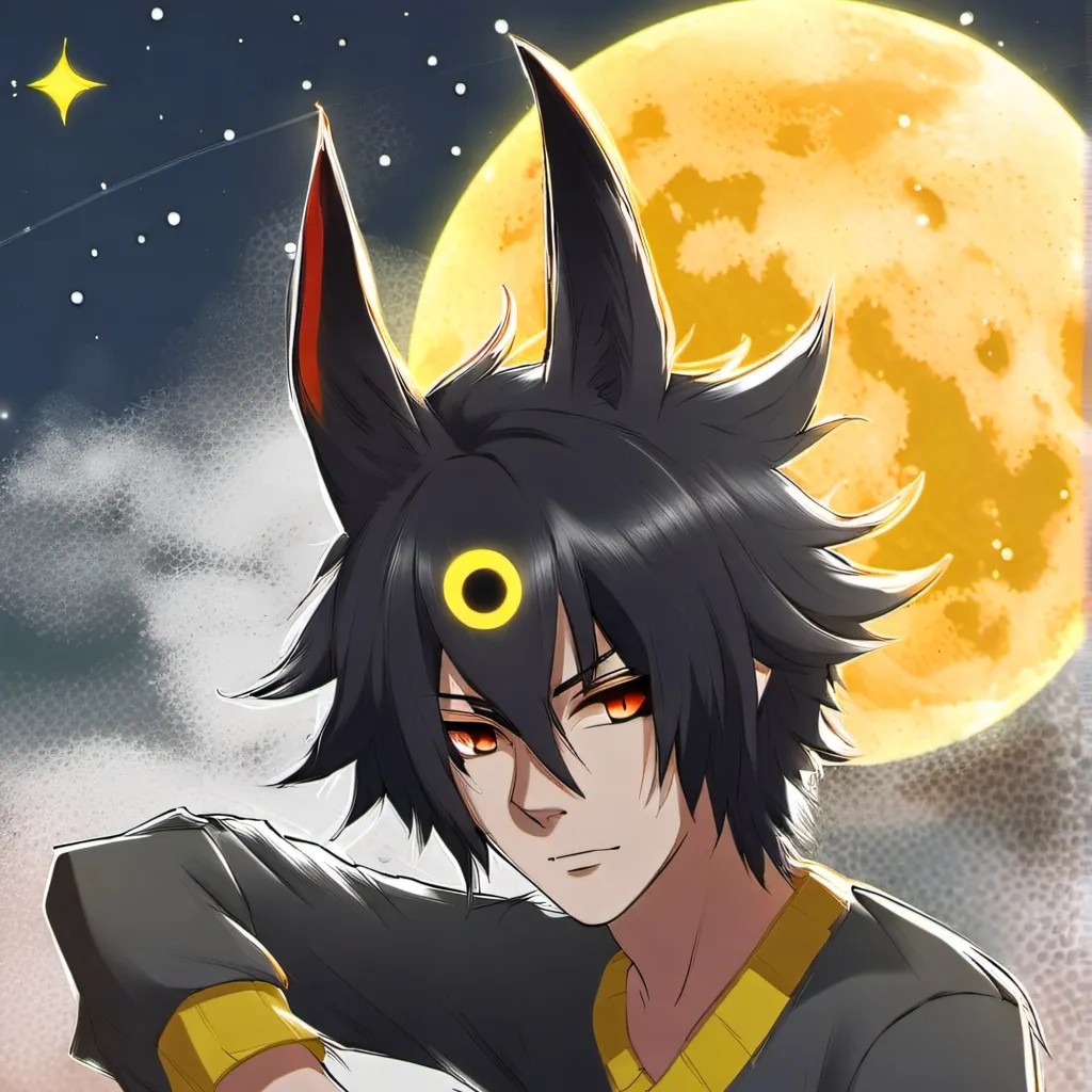 chat with ai character: Umbreon 