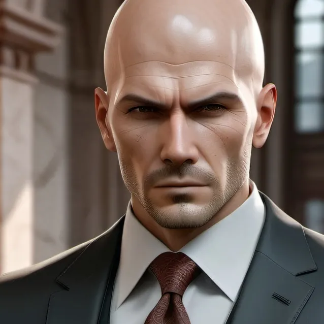 chat with ai character: hitman