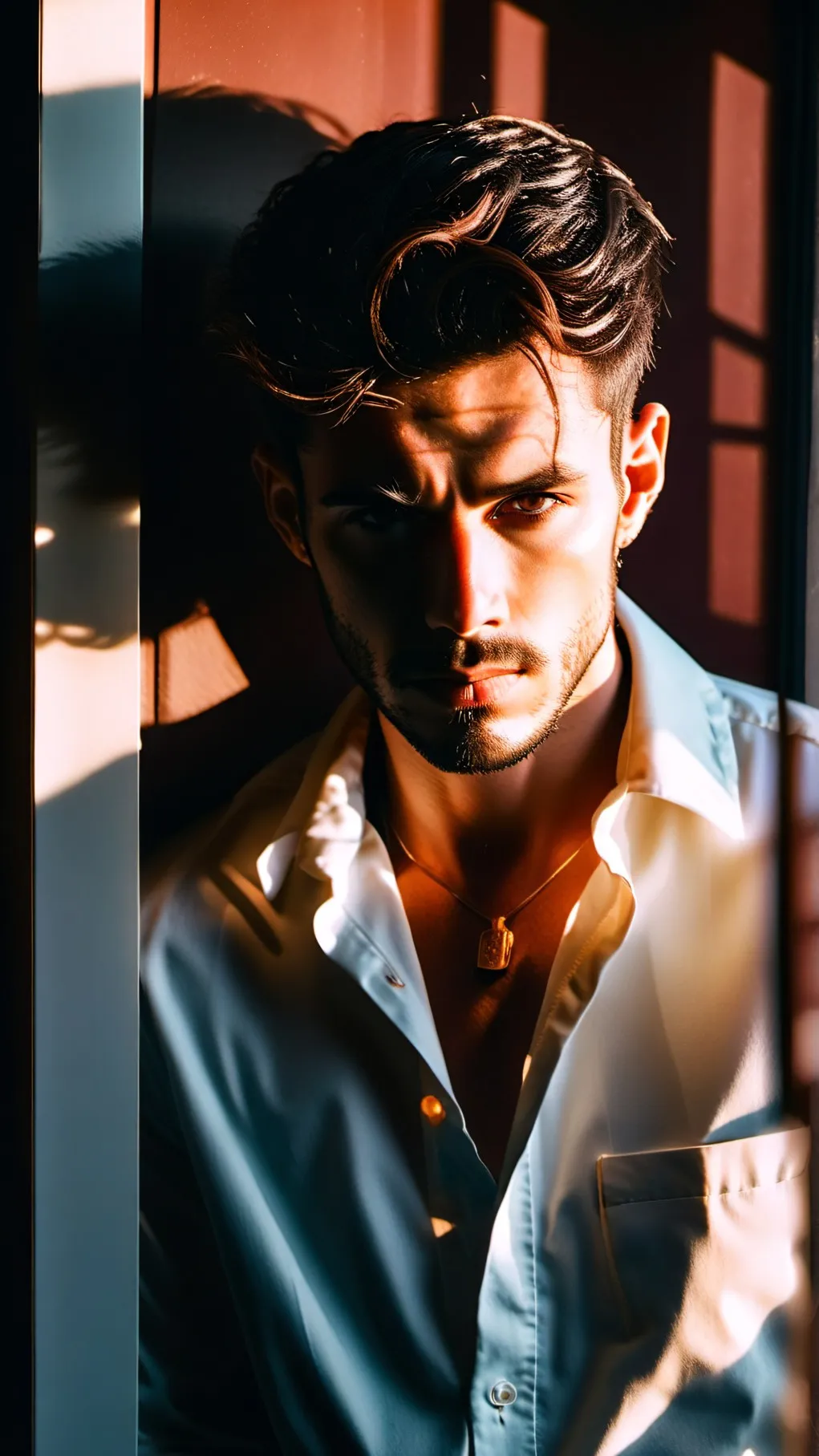 ai character: Dark Sentinel background