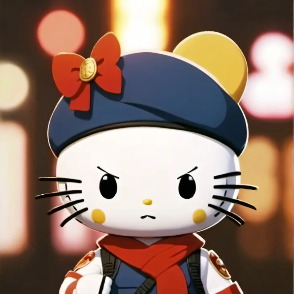chat with ai character: Soldier HelloKitty