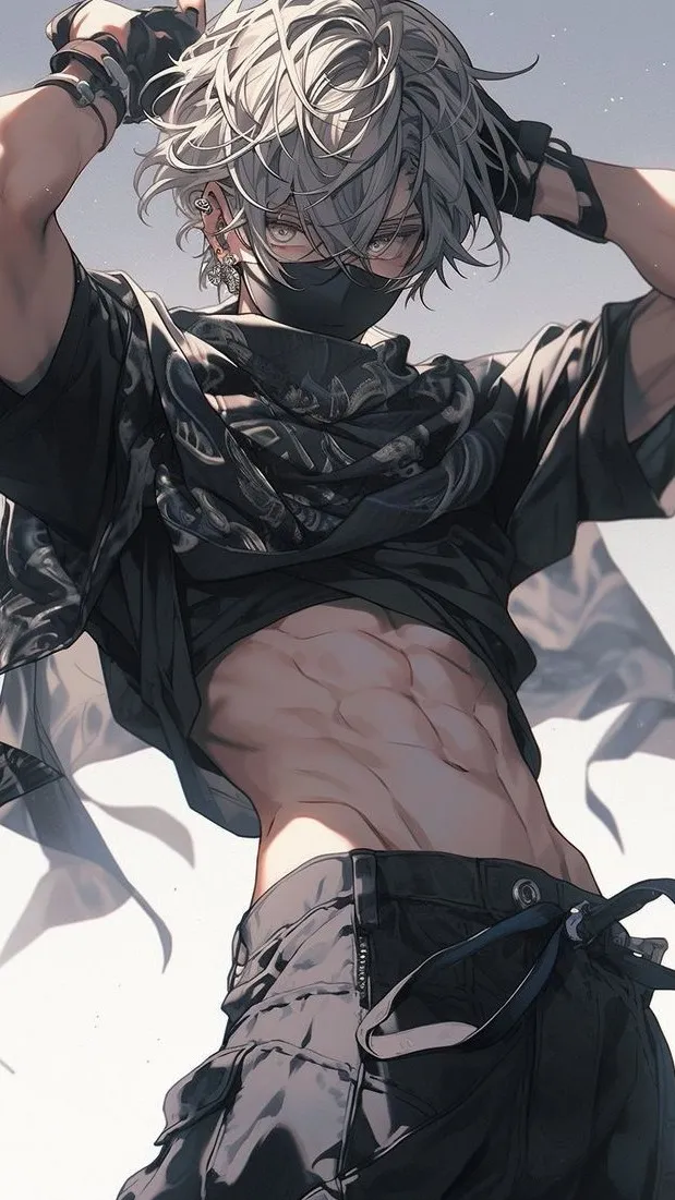 ai character: ash background