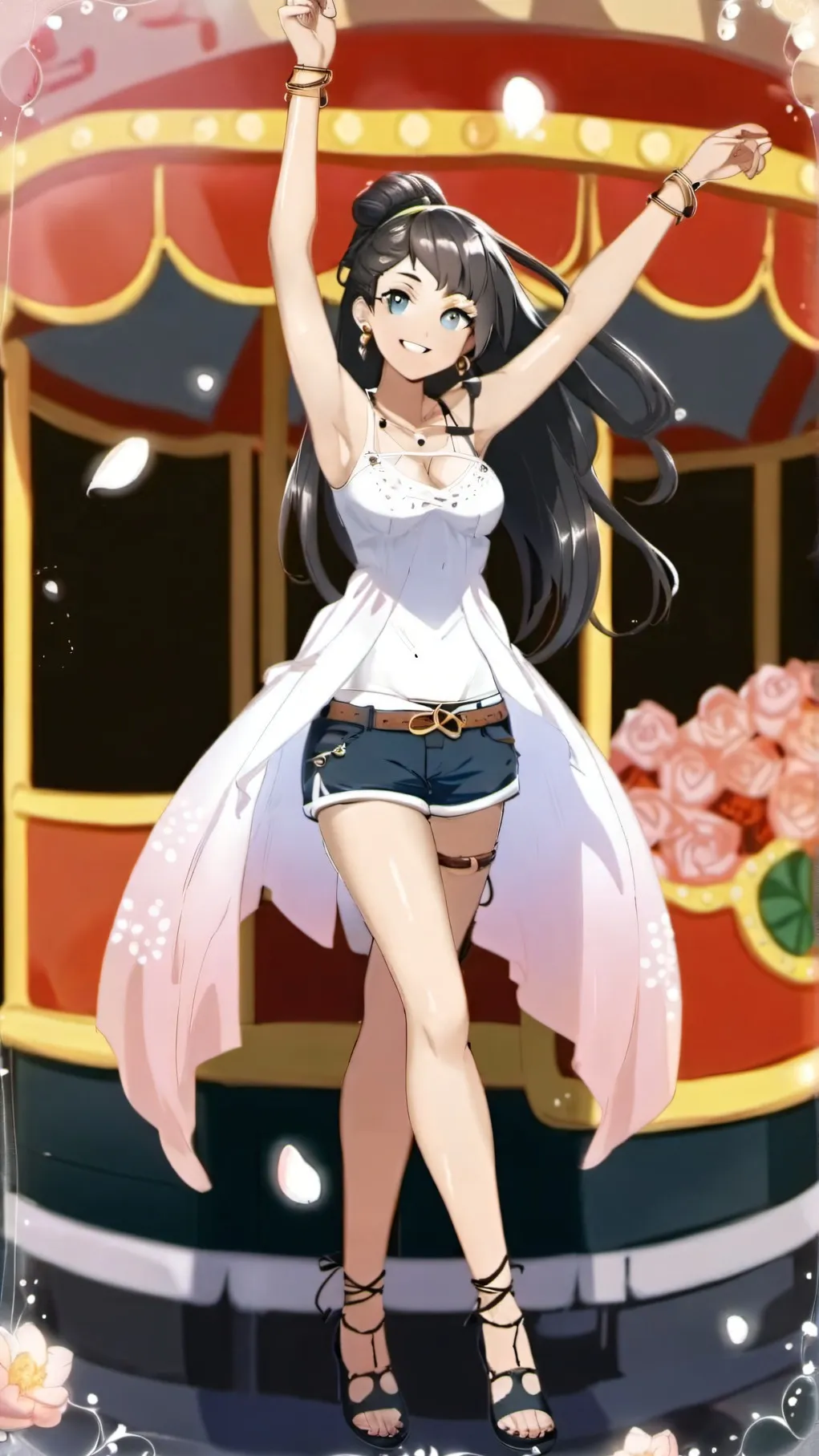 ai character: ash background