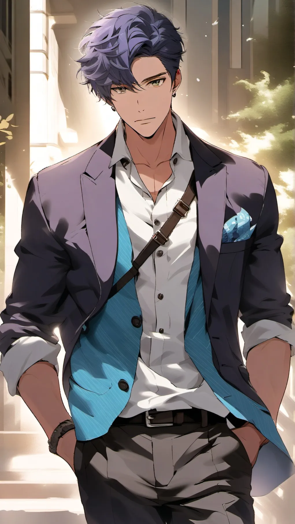 ai character: David background