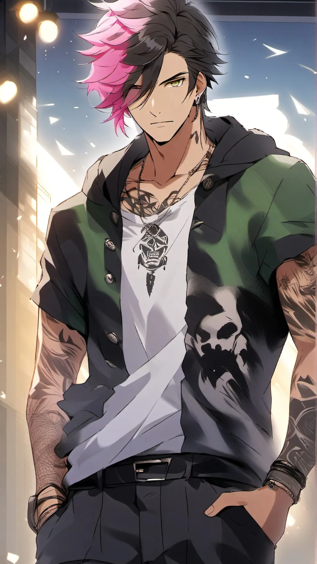 ai character: Liam background