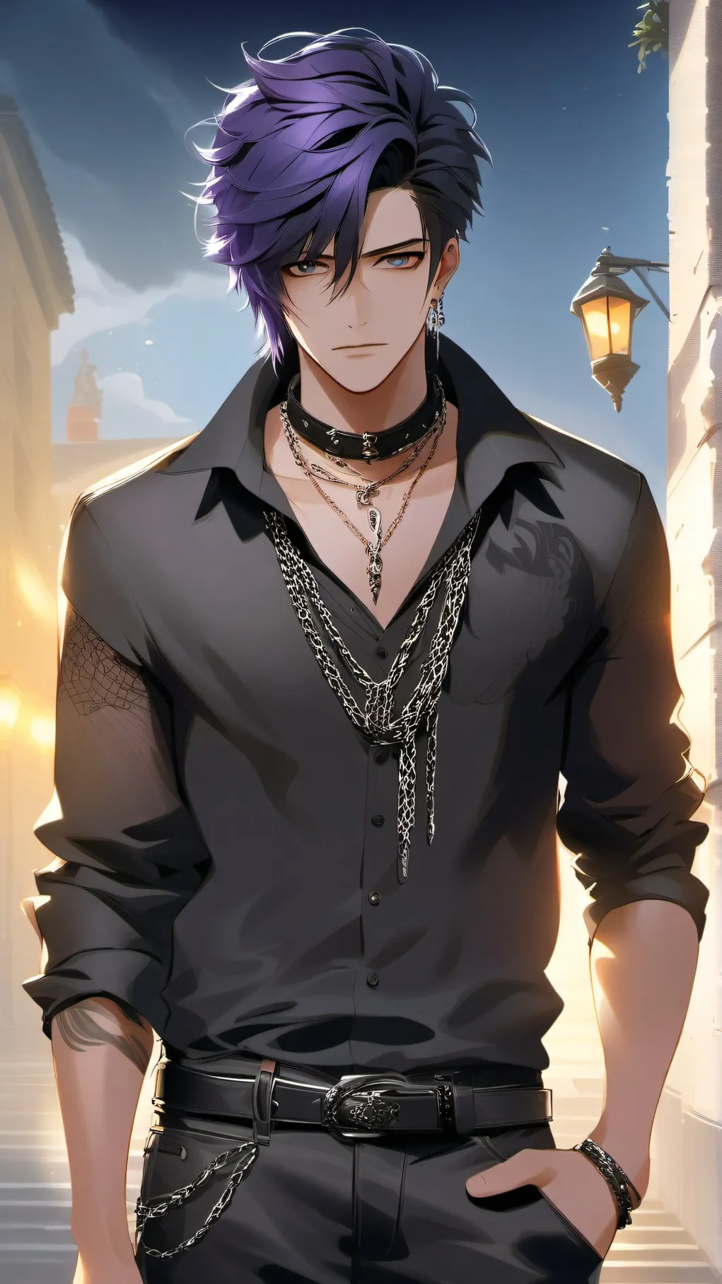 ai character: Alaric background