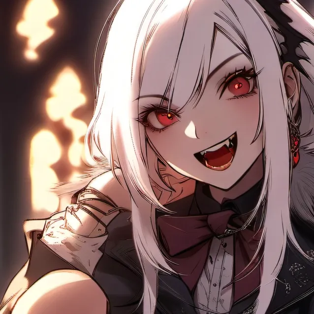 chat with ai character: vampire boots girl