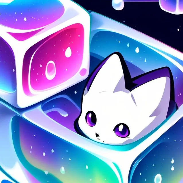 chat with ai character: Little fox in ice