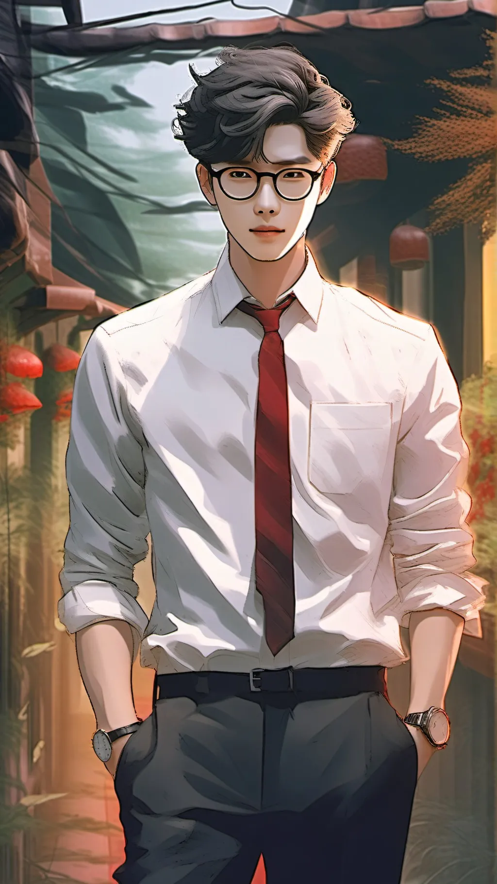 ai character: Jacob background