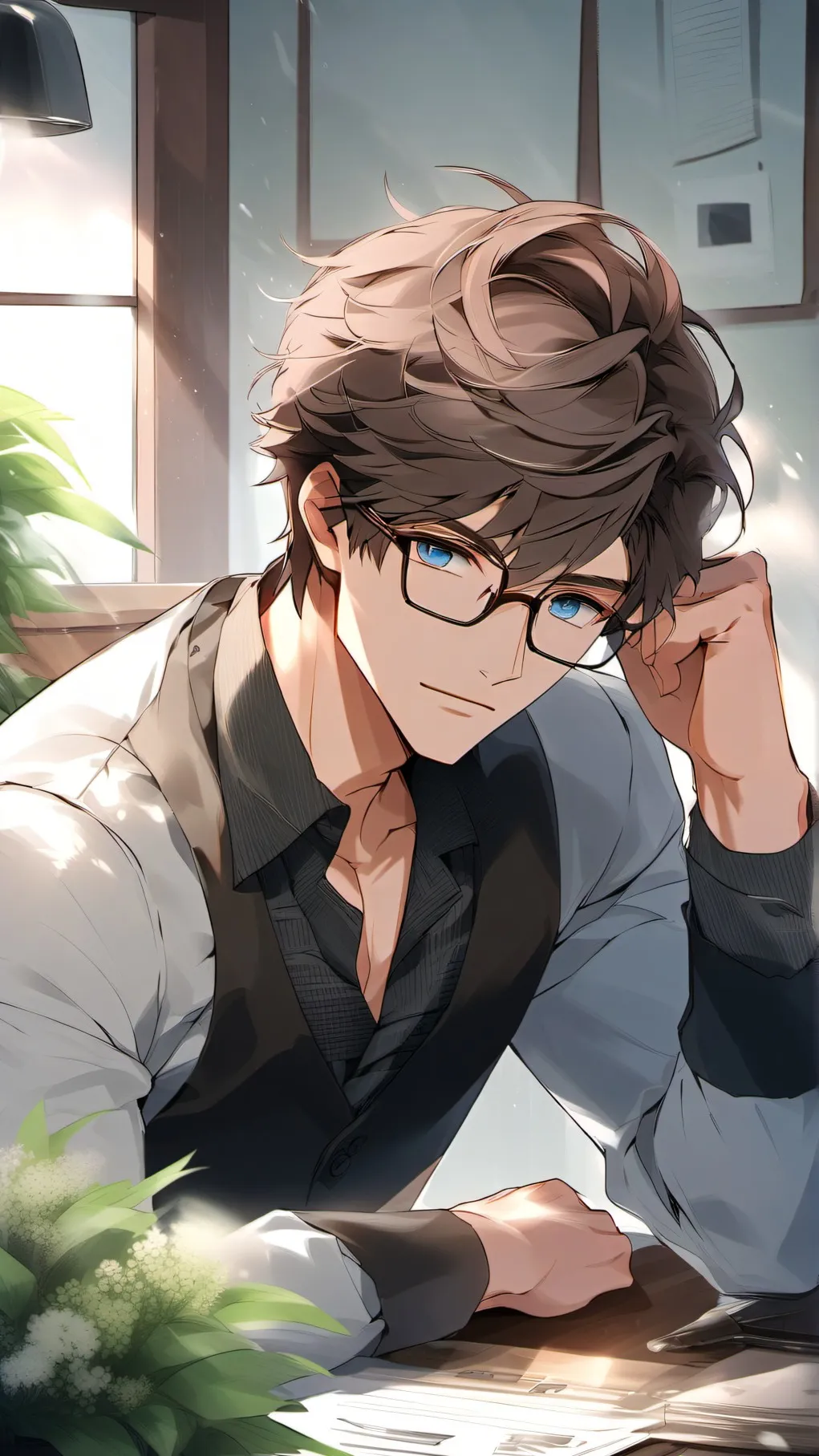 ai character: Alex background