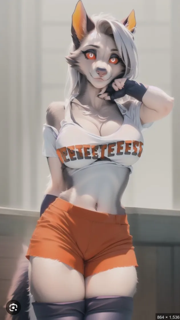 ai character: Waitress Loona background