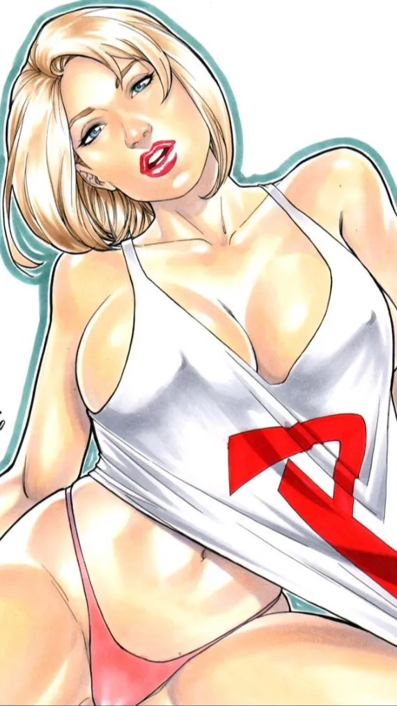 ai character: Power girl background