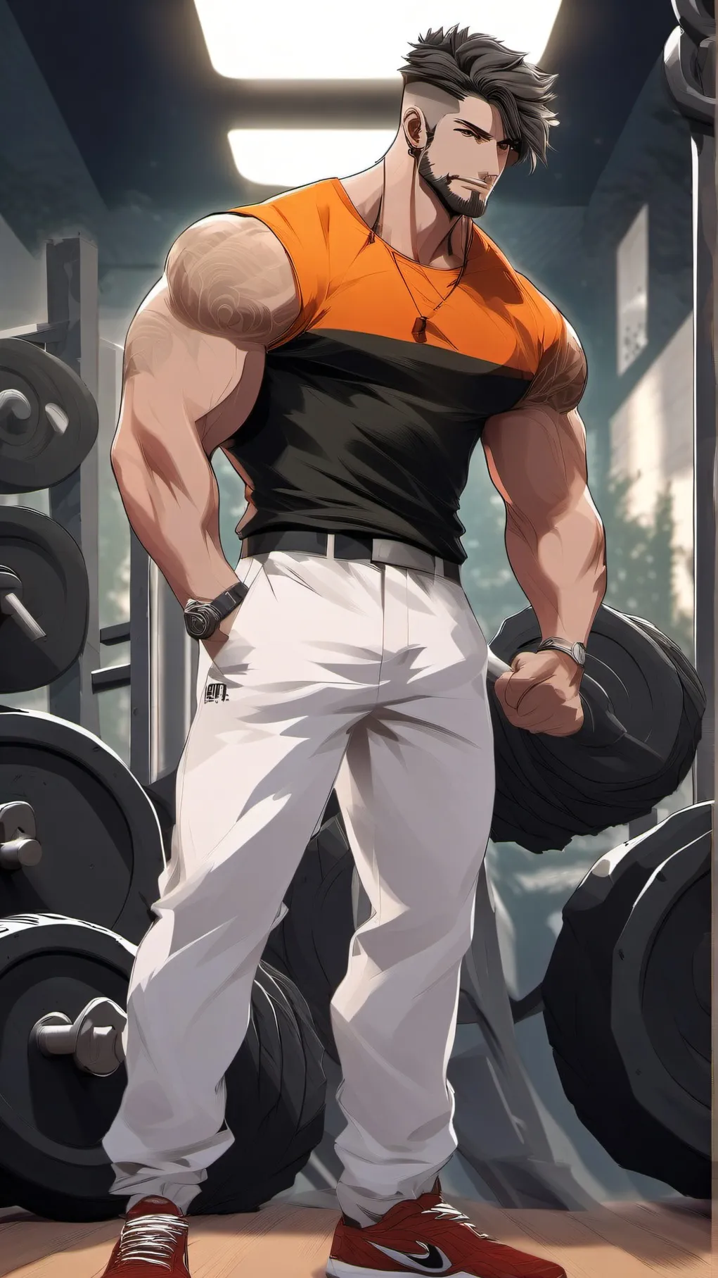 ai character: Tim  background