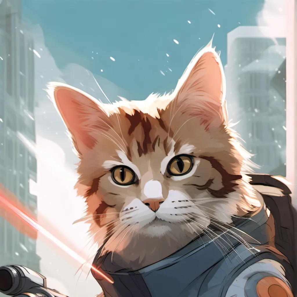 chat with ai character: Time traveler cat