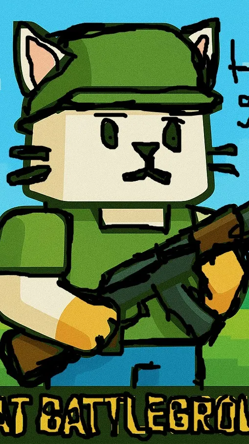 ai character: CAT BATTLEGROUNDS  background