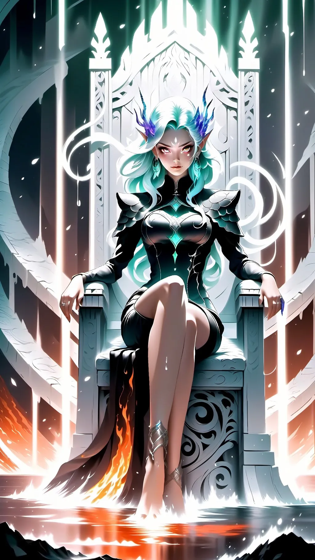 ai character: the god of chaos background