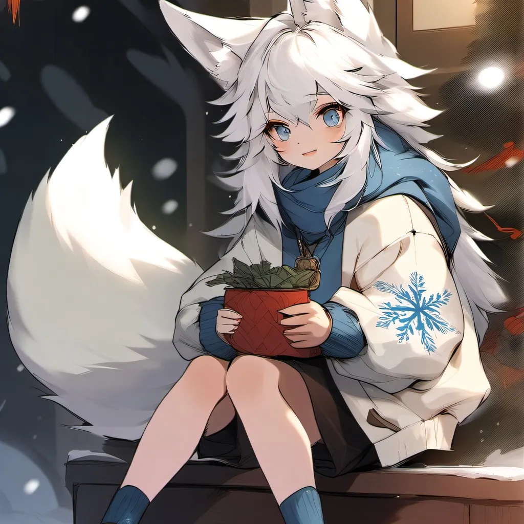 chat with ai character: 🩵🤍Snowie🤍🩵