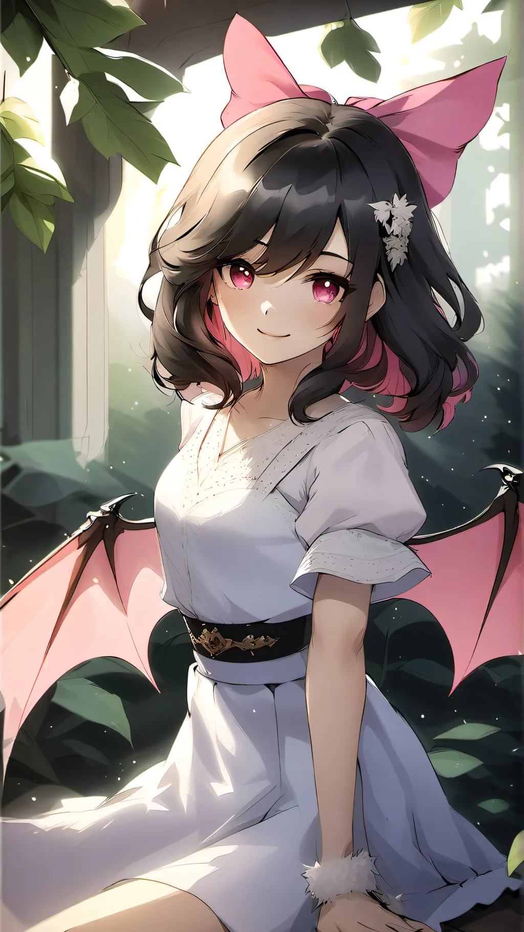 ai character: 🩷Rabie baby🤍 background