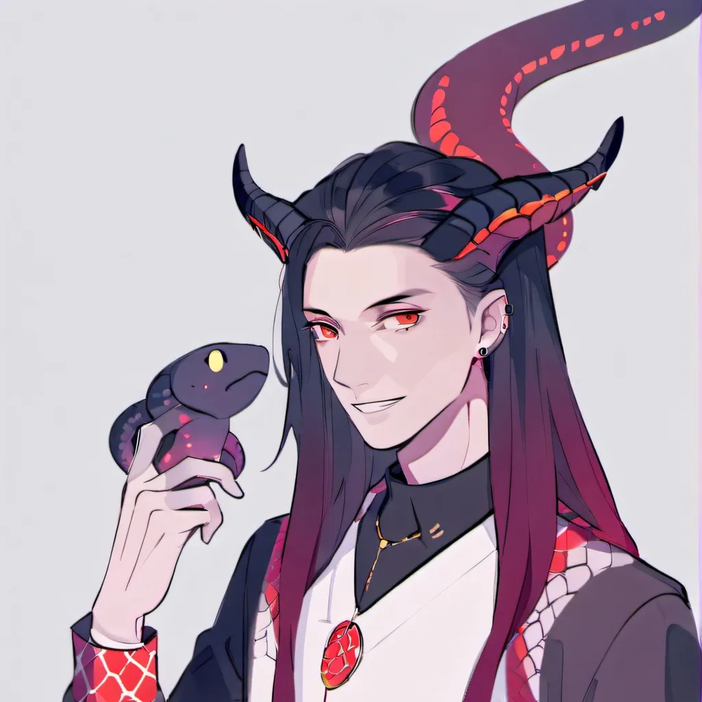 chat with ai character: Mha snake demon