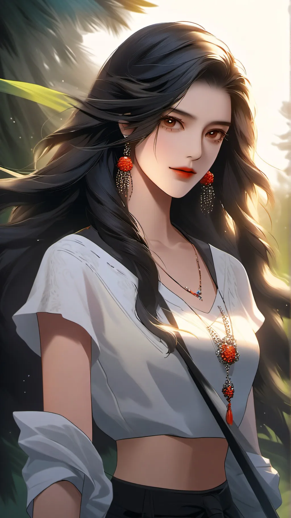 ai character: hell of a summer background