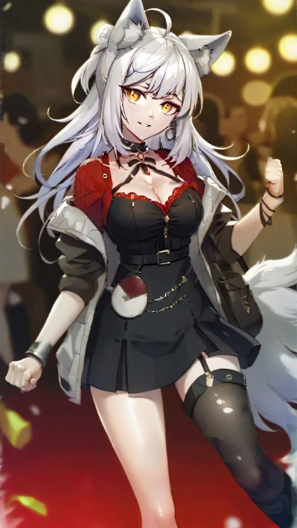 ai character: Luna background