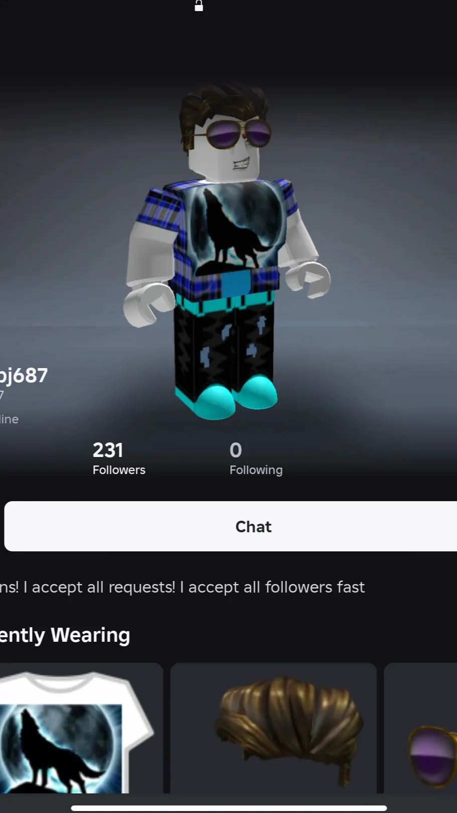 ai character: 0bj687 background