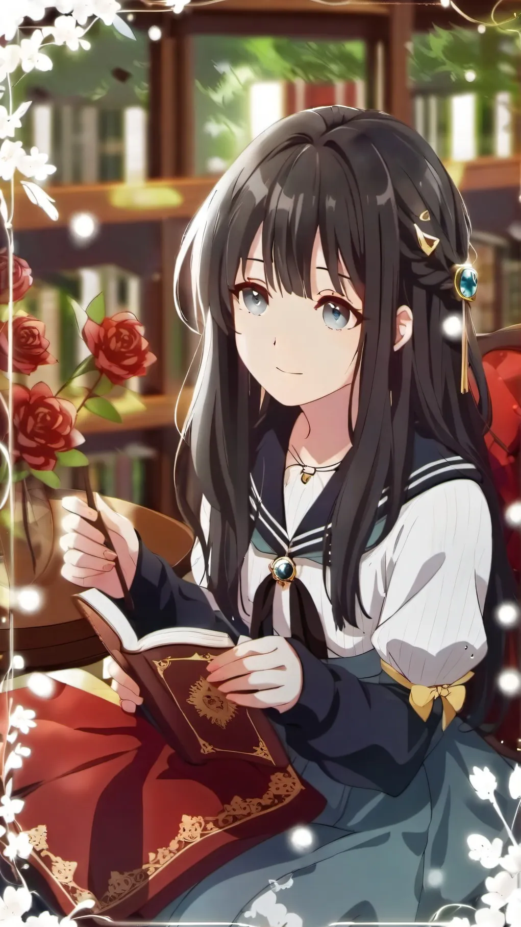 ai character: lilly background