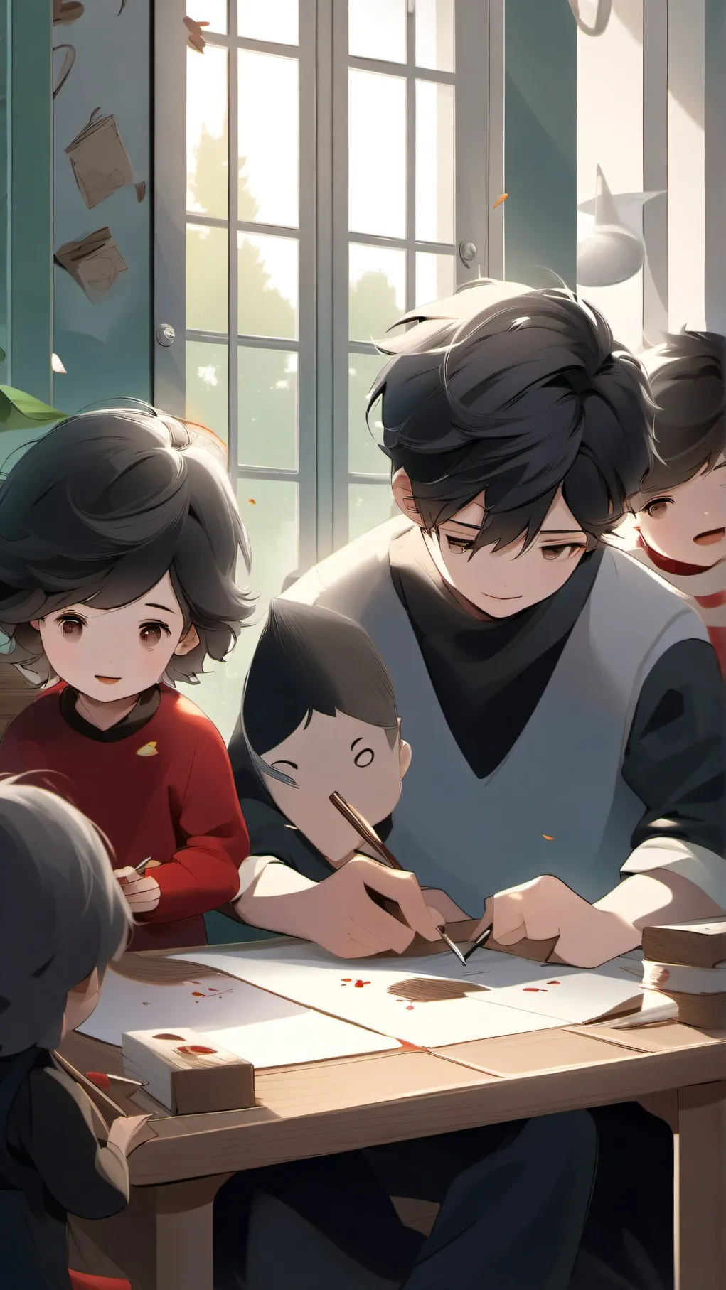 ai character: ww3 sams background