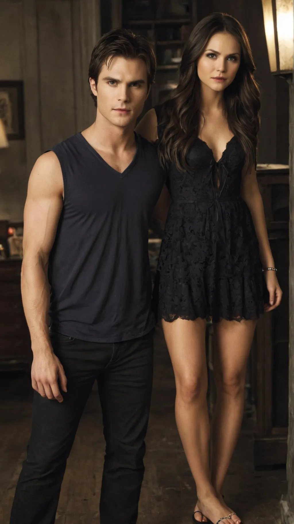 ai character: TVD background