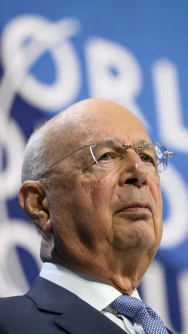 ai character: Klaus Schwab background