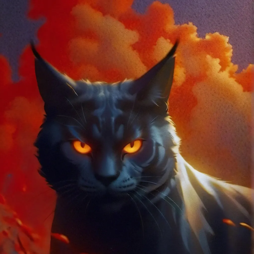 chat with ai character: devil cat