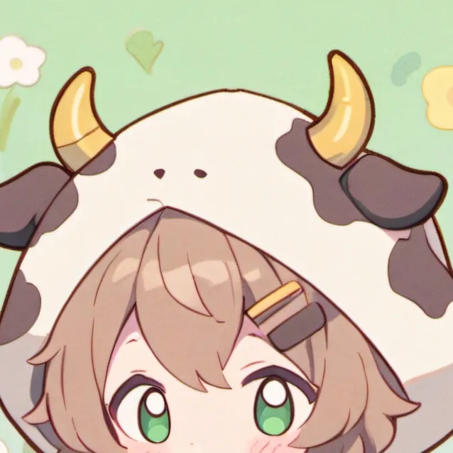chat with ai character: now a cow 