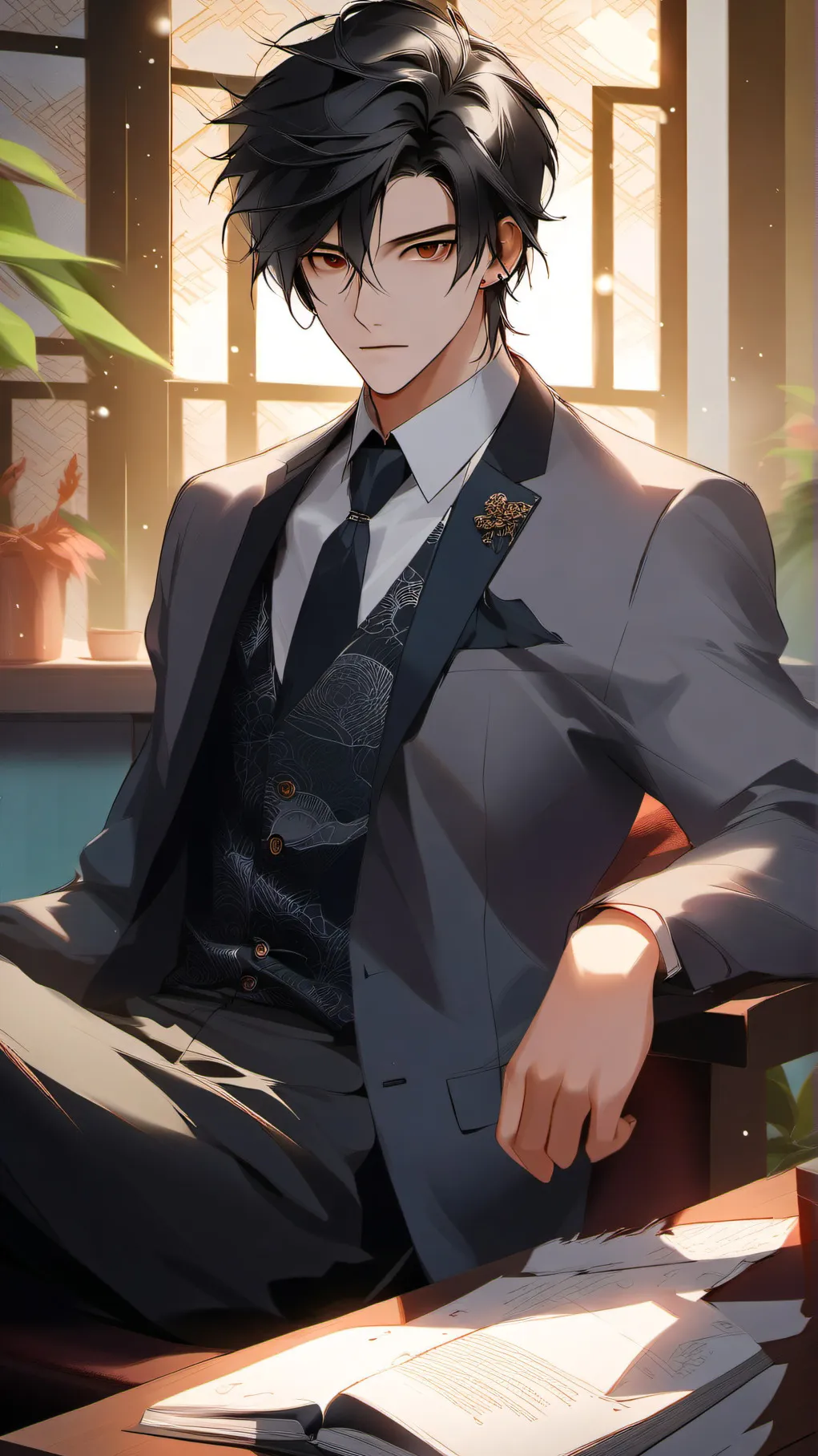 ai character: Akiro background